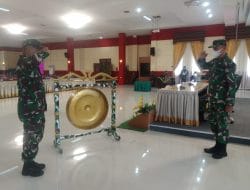 Letda Inf. Eman Sutrisno, Gladi Petugas di Tempat Pemukulan Gong