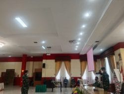 Letda Inf. Eman Sutrisno, Cek Prasarana Prokes di Kantor Bupati Tapsel