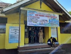 Kedekatan Satgas TMMD Ke-111Kodim 1207/Pontianak Dengan Kepala Sekolah   