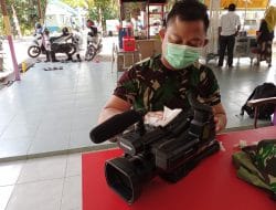 Perawatan Alat Liput di TMMD Ke-111 Kodim 1207/Pontianak   