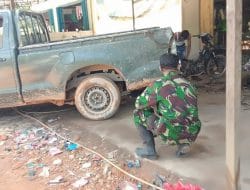 Shockbreaker Patah, Pasokan Material Ke Lokasi TMMD Ke-111Kodim 1207/Pontianak Terhambat   