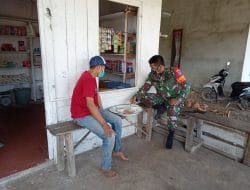 Cendol Dawet Pelepas Dahaga di Lokasi TMMD Ke-111 Kodim 1207/Pontianak   