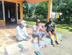 Satgas TMMD Ke-111 Kodim 1207/Pontianak Berterima Kasih Kepada Warga di Sekitar Lokasi Sasaran   