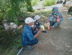 TMMD Ke-111 TA. 2021 Kodim 1207/Pontianak di Desa Kuala Mandor B Membawa Berkah Bagi Warga Setempat   