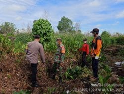 Kasdim 1207/Pontianak Berkunjung Ke Lokasi TMMD Ke-111   