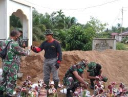 Perjuangan Satgas di Lokasi TMMD Ke-111 Kodim 1207/Pontianak   