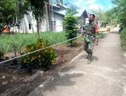 Kodim 1207/Pontianak Lakukan Pengukuran Jalan Untuk Sasaran TMMD Ke-111   