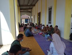 Mengawali Pelaksanaan TMMD Ke-111 TA. 2021, Dandim 1207/Pontianak Doa Bersama Dengan Masyarakat di Dusun Maju Jaya, Desa Kuala Mandor B   