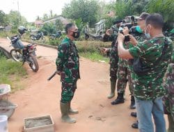 TMMD Ke-111 TA. 2021, Pembangunan Jalan Rabat Beton Bantu Akses Warga   