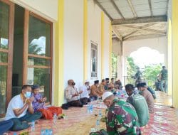 Doa Bersama Jelang Pembukaan TMMD Ke-111 TA. 2021 di Desa Kuala Mandor B   
