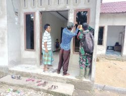 Koramil 1207-06/Sungai Ambawang Kodim 1207/Pontianak Lakukan Persiapan di Lokasi TMMD Ke-111 TA. 2021