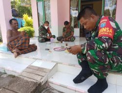 Buchori Rela Rumahnya Menjadi Penginapan Satgas TMMD Ke-111 TA. 2021 Kodim 1207/Pontianak