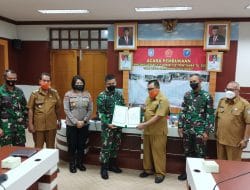 Ditengah Pandemi Covid-19, TMMD Ke-111 TA. 2021 Kodim 1207/Pontianak Dibuka Secara Terbatas