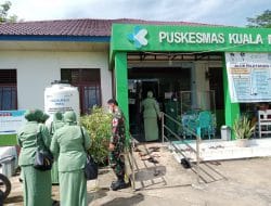 Satgas TMMD Ke-111 Kodim 1207/Pontianak Gandeng Dinkes dan Persit Kampanye Stunting