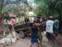 Satgas TMMD Ke-111 Kodim 1207/Pontianak Manfaatkan Motor Tosa Dalam Percepatan Pengerjaan Jalan