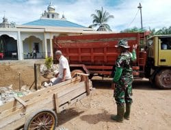 Satgas TMMD Ke-111 Kodim 1207/Pontianak Pantau Pasokan Material