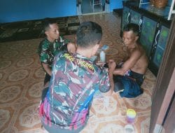 Bakes Tangani Warga di Lokasi TMMD Ke-111 Kodim 1207/Pontianak