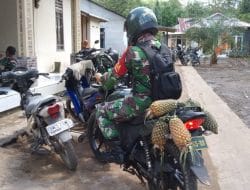 Hasil Kebun Warga Dapat Dinikmati Oleh Satgas TMMD Ke-111 Kodim 1207/Pontianak