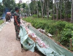 Satgas TMMD Ke-111 Kodim 1207/Pontianak Diburu Waktu dan Cuaca