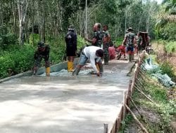 Hasil Nyata TMMD Ke-111 Kodim 1207/Pontianak Dinikmati Rakyat