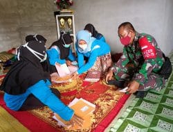 Satgas TMMDKe-111 Kodim 1207/Pontianak Hidupkan Kembali Posyandu Lansia Dimasa Pandemi Covid-19