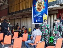 Pertempuran Melawan Covid-19 Dari Satgas TMMD Ke-111 Kodim 1207/Pontianak