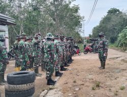 Satgas TMMD Awali Kegiatan Dengan Doa dan Apel Pagi