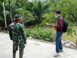 DPUPKP Kabupaten Kubu Raya Tinjau Hasil Pengerjaan TMMD Ke-111 Kodim 1207/Pontianak