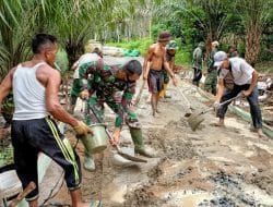 Wujud Nyata Operasi Bhakti TNI Lewat TMMD Ke-111 Kodim 1207/Pontianak