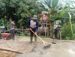 Tidak Hanya Jago Perang, TNI Juga Jago Jadi Tukang Bangunan   