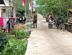 Suasana Dusun Maju Jaya Pasca TMMD Ke-111 Kodim 1207/Pontianak