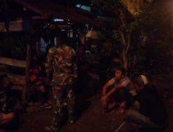 Agar Lebih Dekat dengan Warga, Satgas Ikut Ronda Malam