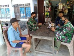 Purna Tugas Satgas TMMD Ke-111 Kodim 1207/Pontianak Ngopi Bareng Dengan Warga