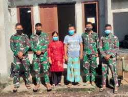 Untuk Kenang-Kenangan, Satgas TMMD ke 111 Kodim 1207/Pontianak Foto Bareng