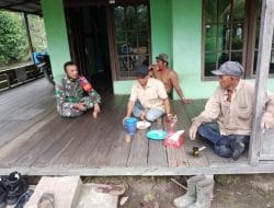 Silahturahmi Dengan Masyarakat Tetap Berjalan Walau TMMD Ke-111 Kodim 1207/Pontianak Sudah Selesai