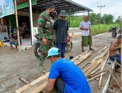 Dampak Positif Telah Terpatri di Desa Kuala Mandor B Pasca TMMD Ke-111 Kodim 1207 Pontianak
