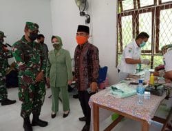 Dandim 1207/Pontianak Mengecek Posko di Lokasi Sasaran TMMD Ke-111