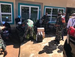 Sosialisasikan Program Vaksinasi Nasional Kepada Masyarakat di Lokasi TMMD Ke-111 Kodim 1207/Pontianak