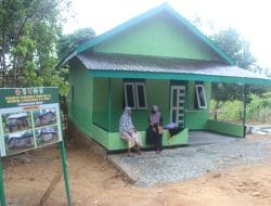 Kado Terindah Dari TMMD Ke-111 Untuk Janda Tua Dusun Riam Pinang