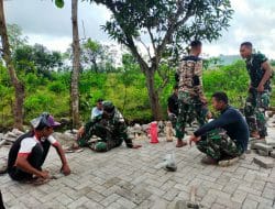 Desa Siwalan Kembali Sepi Dari Satgas TMMD Tinggalkan Kenangan