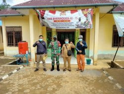 Pasiter kodim 1202/skw kompak komsos bersama perangkat desa