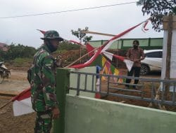 Program TMMD Regtas Ke 111 Kodim 1202/Singkawang Selesai, Umbul-umbul dilepaskan