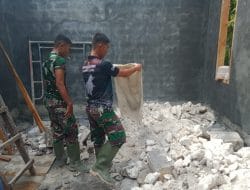 Warga Membantu Kelancaran Pelaksanaan Kegiatan RTLH