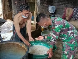 Praka Jismi Mubarok, Gotong Royong Membuat Tempe
