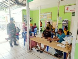 Purna Tugas Melaksanakan TMMD Ke-111 Kodim 1207/Pontianak, Babinsa Koramil Kubu Melaksanakan Pemantauan Pemakaman Covid-19