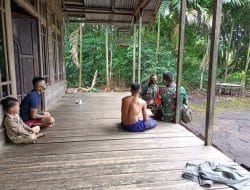 Masa Tugas Berakhir, Tim Peliput Kegiatan TMMD Ke-111 Kodim 1207/Pontianak Silahturahmi Kerumah Warga dan Pamit Pulang