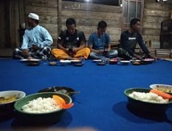 Satgas TMMD Ke-111 Kodim 1207/Pontianak Hadiri Undangan Syukuran Warga