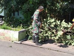 Satgas TMMD Ke-111 Kodim 1207/Pontianak Antisipasi Adanya Puting Beliung