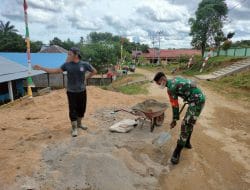 Peran Babinsa, Dalam Program TMMD Ke 111 Sebagai Ujung Tombak Segala Persoalan