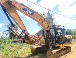 Pengabdian Operator Alat Berat TMMD Tapsel Sukseskan Jalan Baru 6,4 km,